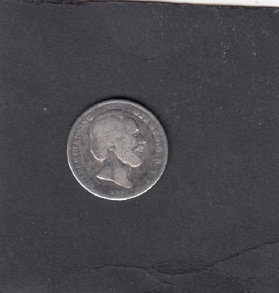 Beschrijving: 1/2 Gulden WILLEM III